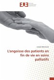 L'angoisse des patients en fin de vie en soins palliatifs