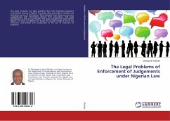 The Legal Problems of Enforcement of Judgements under Nigerian Law