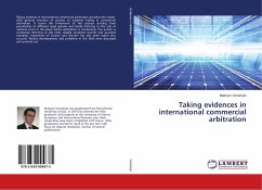 Taking evidences in international commercial arbitration