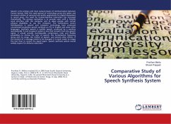 Comparative Study of Various Algorithms for Speech Synthesis System