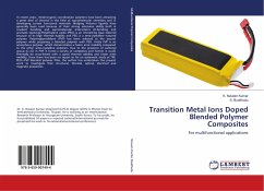 Transition Metal Ions Doped Blended Polymer Composites