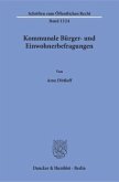 Kommunale Bürger- und Einwohnerbefragungen