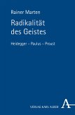 Radikalität des Geistes (eBook, PDF)