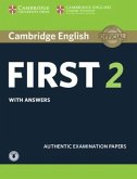 Student's Book with answers and downloadable Audio / Cambridge English First 2