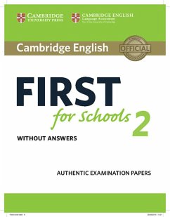 Cambridge English First for Schools 2. Student's Book without answers