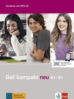 DaF kompakt neu A1-B1. Kursbuch + MP3-CD - Braun, Birgit;Doubek, Margit;Fügert, Nadja