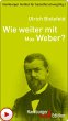 Wie weiter mit Max Weber? (eBook, ePUB) - Bild 1
