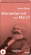 Wie weiter mit Karl Marx? (eBook, ePUB) - Bild 1