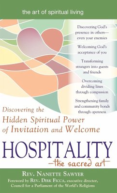 Hospitality-The Sacred Art - Sawyer, Rev. Nanette