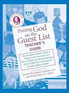 Putting God on the Guest List Teacher's Guide - Lipshutz, RJE Joanne Barrington; Salkin, Rabbi Jeffrey K.