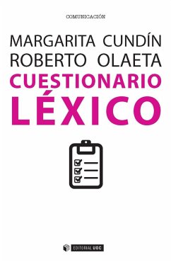Cuestionario léxico - Cundín Santos, Margarita; Olaeta Rubio, Roberto