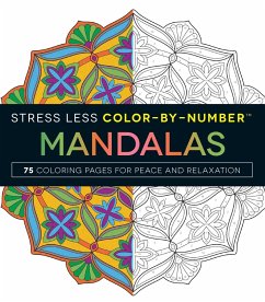 Stress Less Color-By-Number Mandalas - Adams Media