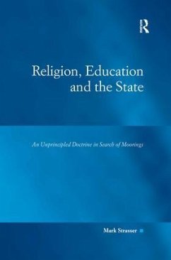 Religion, Education and the State - Strasser, Mark