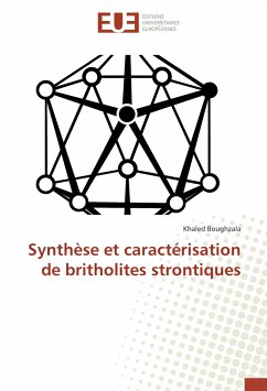 Synthèse et caractérisation de britholites strontiques - Boughzala, Khaled