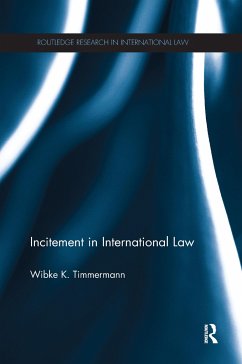 Incitement in International Law - K Timmermann, Wibke