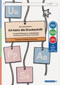 Ich kann die Druckschrift Ausgabe mit Artikelkennzeichnung - sternchenverlag GmbH;Langhans, Katrin