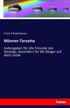 Männer-Terzette - Rubenbauer, Franz X