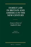 Family Law in Britain and America in the New Century: Essays in Honor of Sanford N. Katz