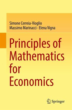 Principles of Mathematics for Economics - Cerreia-Vioglio, Simone;Marinacci, Massimo;Vigna, Elena