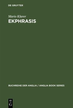 Ekphrasis (eBook, PDF) - Klarer, Mario