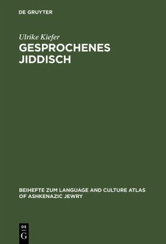 Gesprochenes Jiddisch (eBook, PDF) - Kiefer, Ulrike