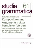 Komposition und Argumentstruktur komplexer Verben (eBook, PDF)