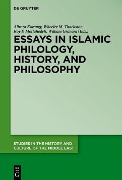 Cover Essays in Islamic Philology, History, and Philosophy (eBook, PDF)