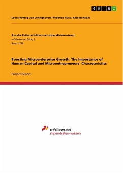 Boosting Microenterprise Growth. The Importance of Human Capital and Microentrepreneurs¿ Characteristics