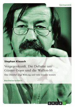 Vergegenkunft - Die Debatte um Günter Grass und die Waffen-SS (eBook, ePUB)