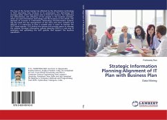 Strategic Information Planning:Alignment of IT Plan with Business Plan - Rao, Pothireddy