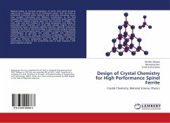 Design of Crystal Chemistry for High Performance Spinel Ferrite