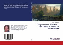 Temporal characteristics of rainfall and influence on river discharge