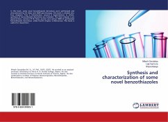 Synthesis and characterization of some novel benzothiazoles