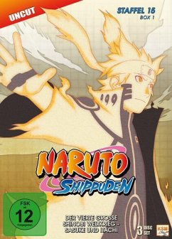 Naruto Shippuden - Staffel 15, Box 1 (Folgen 541-554) Uncut Edition