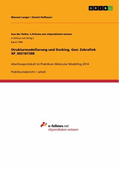 Strukturmodellierung und Docking. Gen: Zebrafink XP_002187388 - Langer, Manuel;Hofbauer, Daniel