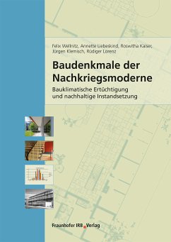 Baudenkmale der Nachkriegsmoderne. (eBook, PDF) - Wellnitz, Felix; Liebeskind, Annette; Kaiser, Roswitha; Klemisch, Jürgen; Lorenz, Rüdiger