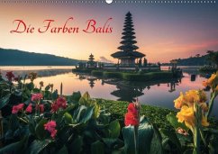 Die Farben Balis (Wandkalender immerwährend DIN A2 quer)