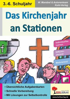 Das Kirchenjahr an Stationen - Mandzel, Waldemar;Autorenteam Kohl-Verlag