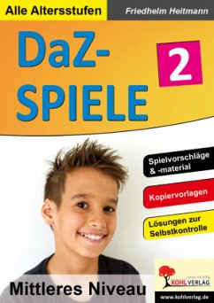 DaZ-Spiele in drei Niveaustufen - Heitmann, Friedhelm