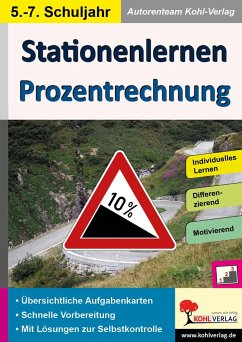 Stationenlernen Prozentrechnung - Schmidt, Hans-J.