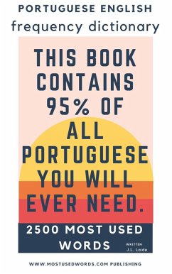 Cover Portuguese English Frequency Dictionary - Essential Vocabulary - 2.500 Most Used Words (eBook, ePUB)