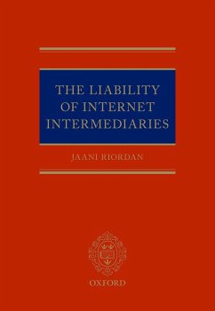 Cover The Liability of Internet Intermediaries (eBook, ePUB)
