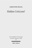 Hidden Criticism? (eBook, PDF) Hidden Criticism? (eBook, PDF)