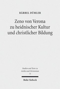 Cover Zeno von Verona zu heidnischer Kultur und christlicher Bildung (eBook, PDF)