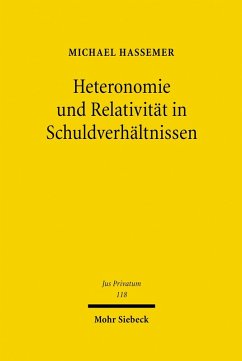 Cover Heteronomie und Relativität in Schuldverhältnissen (eBook, PDF)