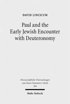 Cover Paul and the Early Jewish Encounter with Deuteronomy (eBook, PDF)