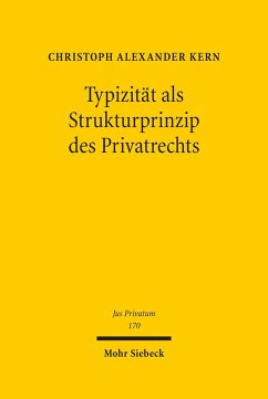 Cover Typizität als Strukturprinzip des Privatrechts (eBook, PDF)
