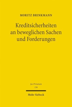 Kreditsicherheiten an beweglichen Sachen und Forderungen (eBook, PDF) - Brinkmann, Moritz