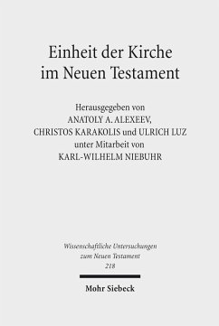 Einheit der Kirche im Neuen Testament (eBook, PDF)
