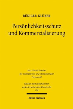 Persönlichkeitsschutz und Kommerzialisierung (eBook, PDF) - Klüber, Rüdiger